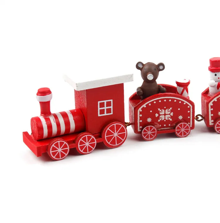 WoodTrain™ wooden Christmas train | 50% discount