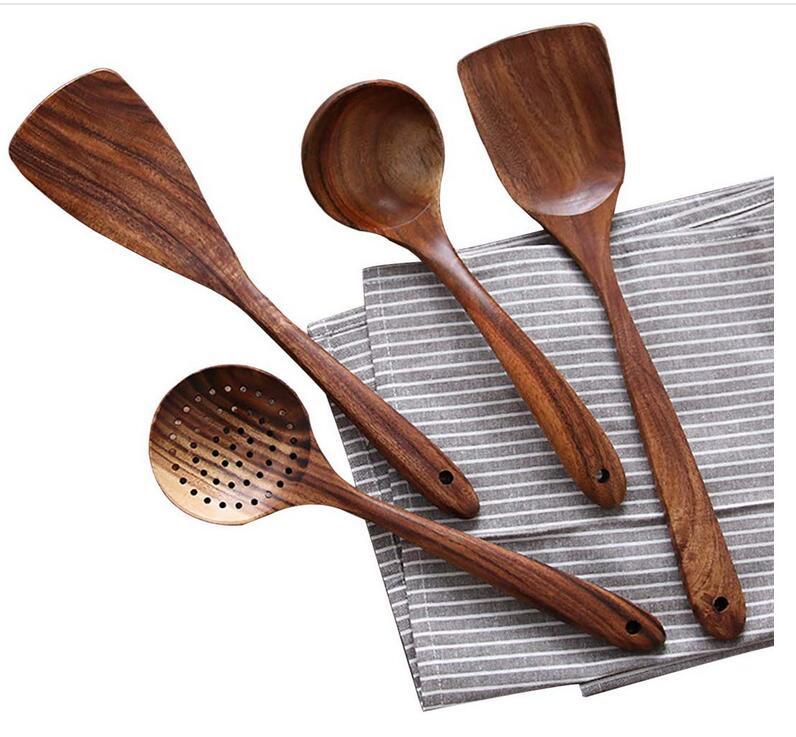 Teaky™ - Teak utensil set [Last day discount]