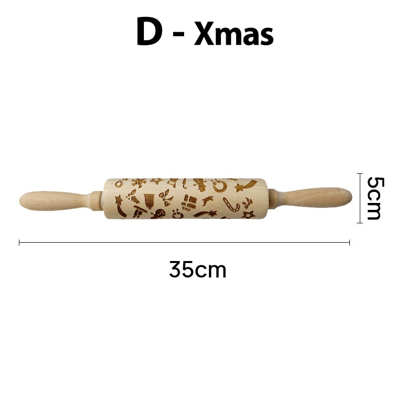 Christmas™ - Decorated rolling pin [Last day discount]