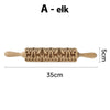 Christmas™ - Decorated rolling pin [Last day discount]