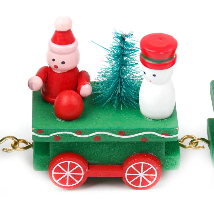 WoodTrain™ wooden Christmas train | 50% discount