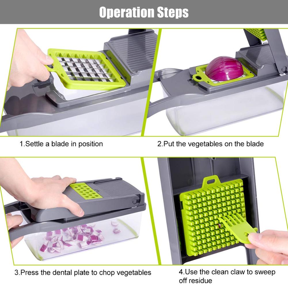 Multifunctional vegetable slicer