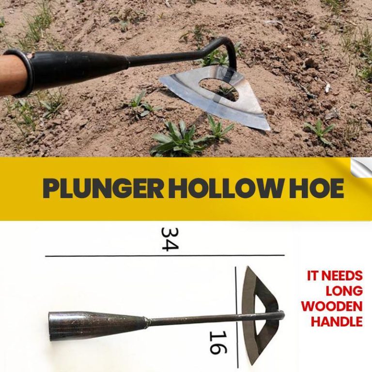 Gardeni™ - Hardened all-steel hollow hoe [Last day discount]