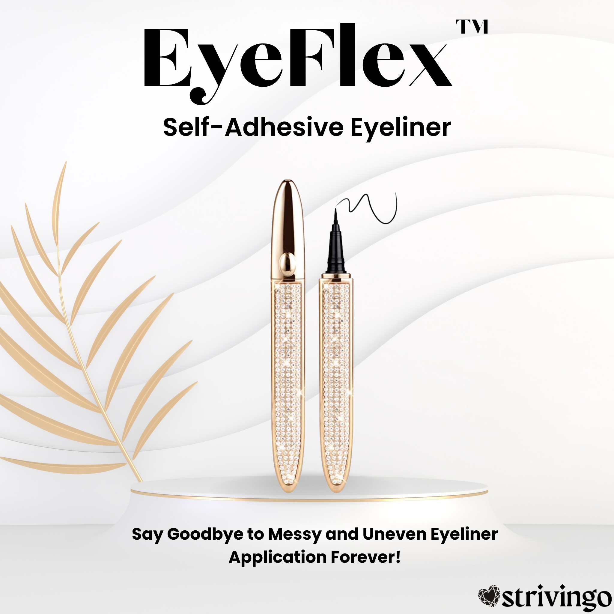 EyeFlex™ Self-Adhesive Eyeliner -  No Glue or Magnets!