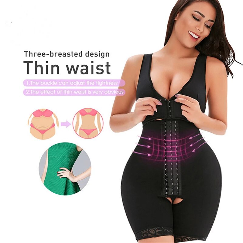 LaceFlex™ - Long Breasted Mesh Body Shaper [Last Day Discount]