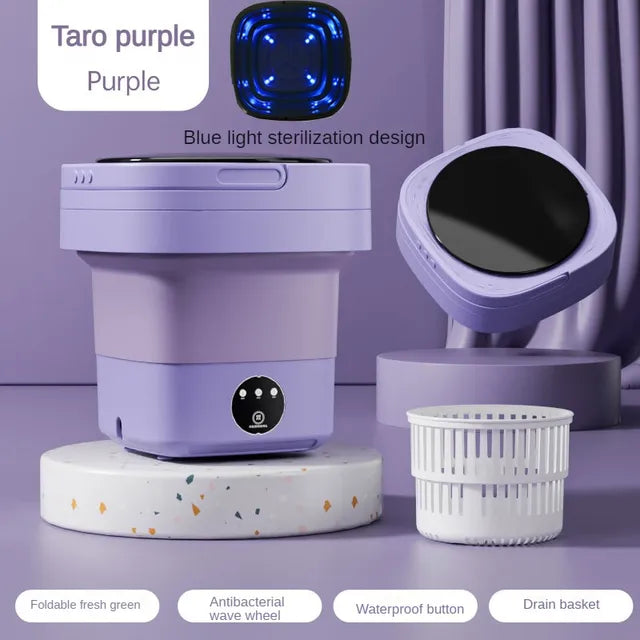 SwirlSpin Mini drainable washing machine