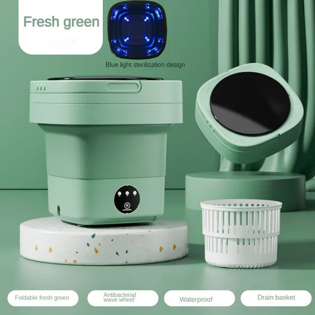 SwirlSpin Mini drainable washing machine