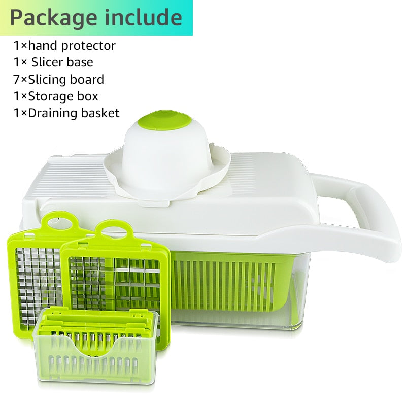 Multifunctional vegetable slicer