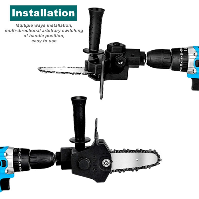 Universal chainsaw drill attachment™ 【Last day discount】