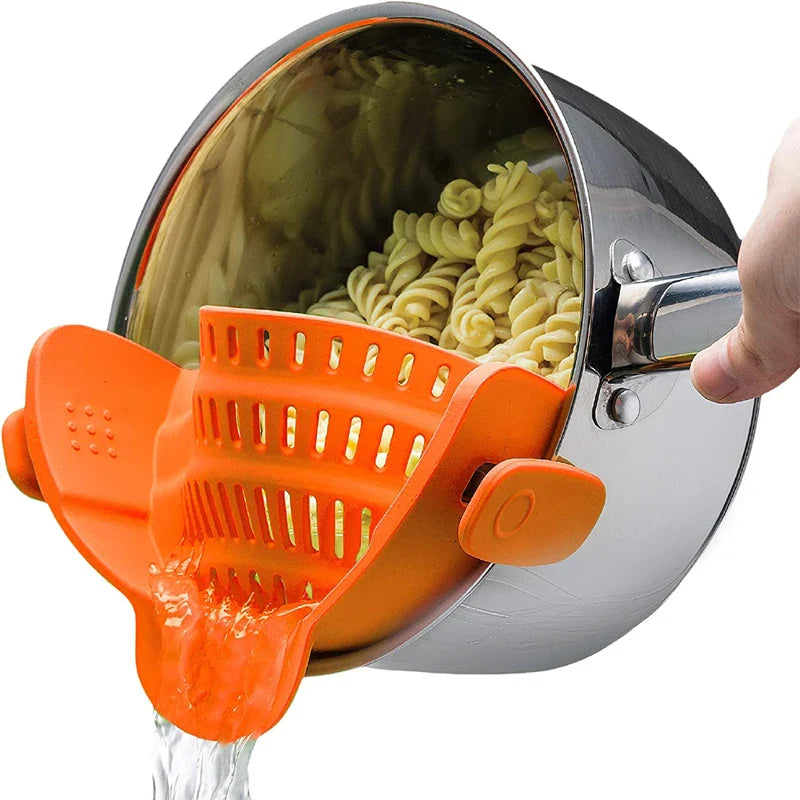 FlexiStrain™ - Silicone kitchen strainer and drainer [last day discount]