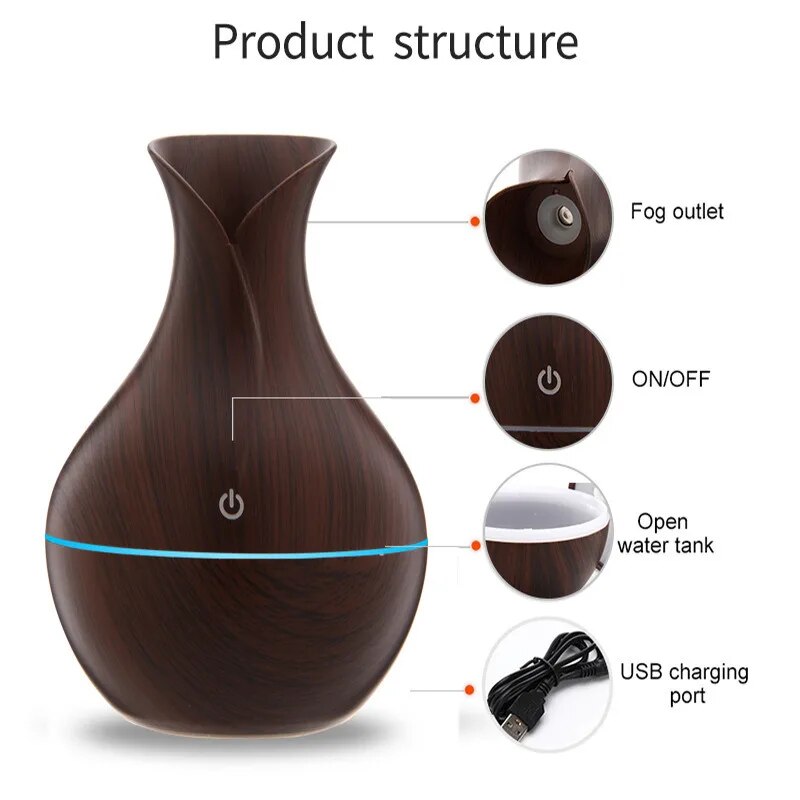 AromaMist™ - Ultrasone Luchtbevochtiger en Aromatherapy Diffuser [Last day discount]