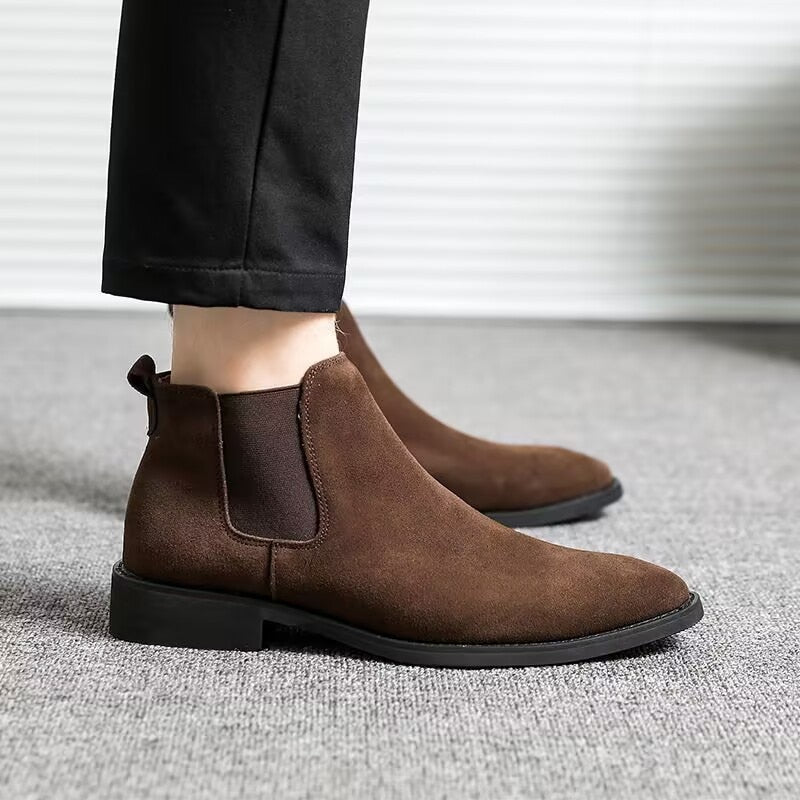 (50% off) Jacob™ - suede chelsea boots [Last Day Off]