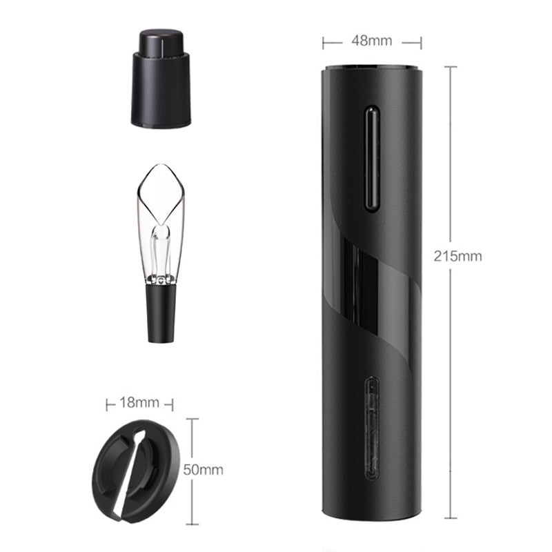 Electric wine bottle opener + set