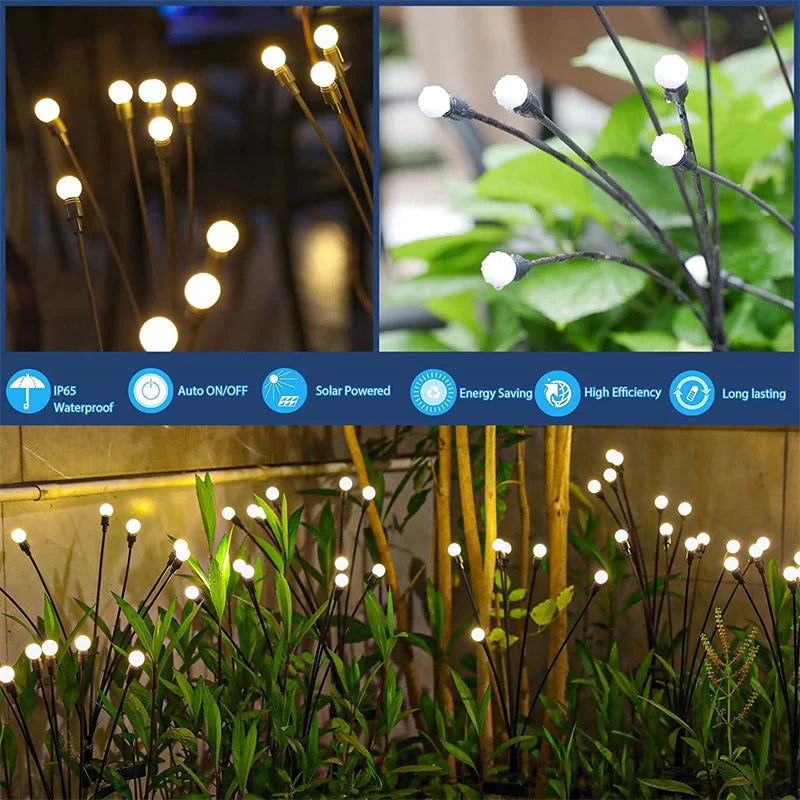 FireFly™ Solar Powered Garden Lights | BUY 1 GET 2 SETS