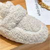 Donita - Soft plush slippers with non-slip sole