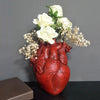 HeartVase - Modern heart-shaped resin vase