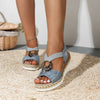 Feline™ - Orthopaedic sandals with wedge heel [Last day discount]