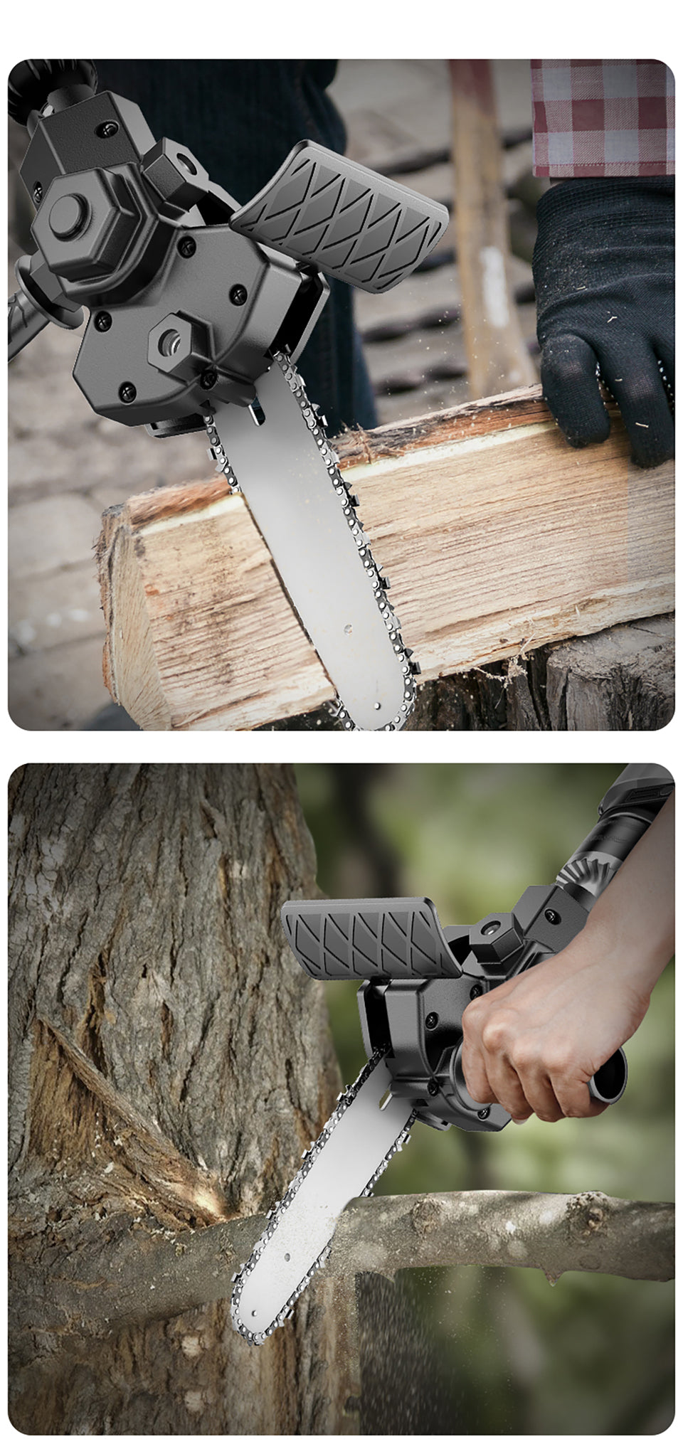 Universal chainsaw drill attachment™ 【Last day discount】