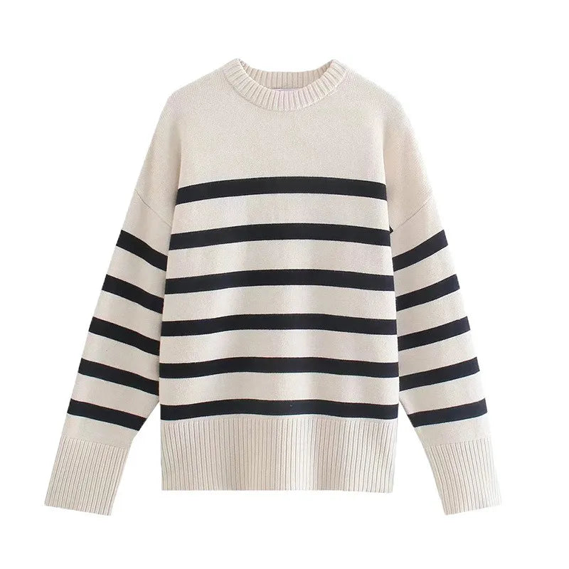 Striped Pullover Sweater