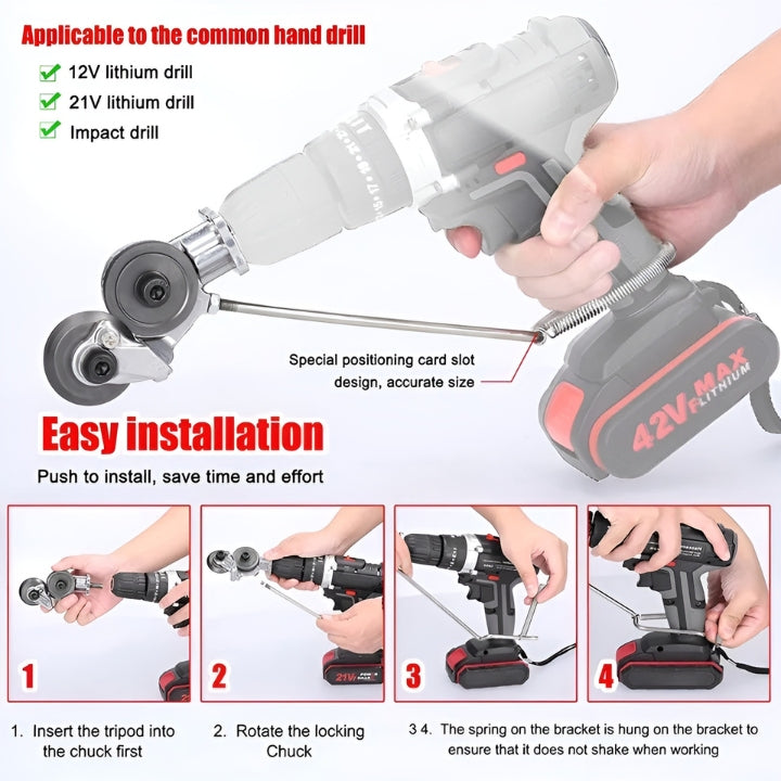 ElectricSlice™ - Cuts effortlessly through sheet metal! [Last day discount]