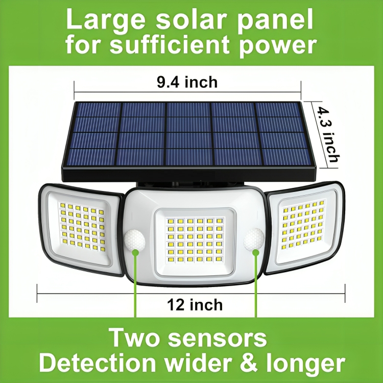 SolarBright - Solar LED outdoor light