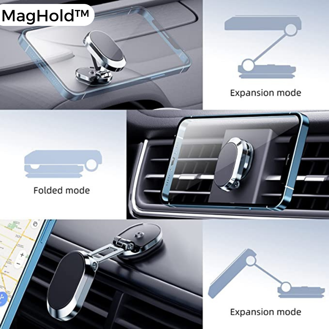 1+1 FREE! | MagHold™ Magnetic Car Phone Holder