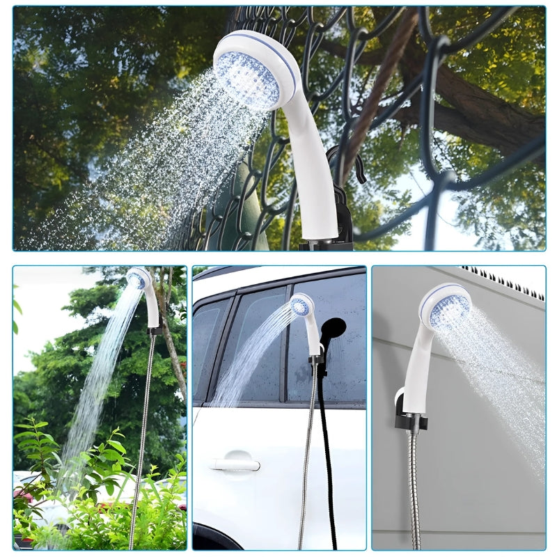 OutdoorShower™ - Tragbares Camping-Duschset mit USB-Ladestation [Letzter Tag Rabatt]