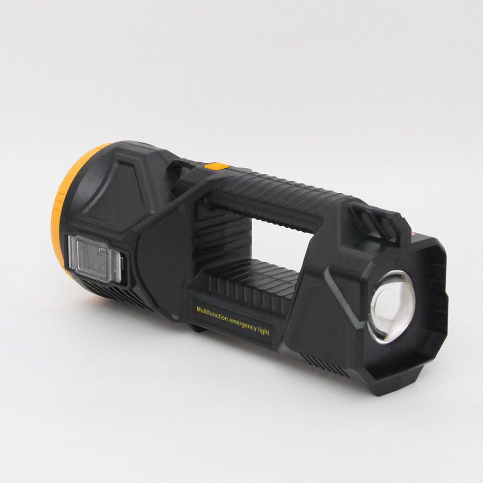 Solight USB Rechargeable Solar-Powered Handheld Searchlight