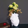 HeartVase - Modern heart-shaped resin vase