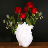 HeartVase - Modern heart-shaped resin vase