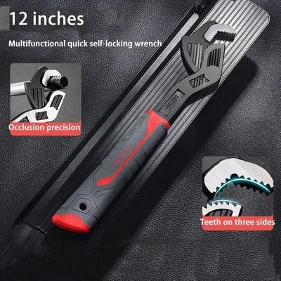 Wrenchaway Self-Locking Pipe Wrench