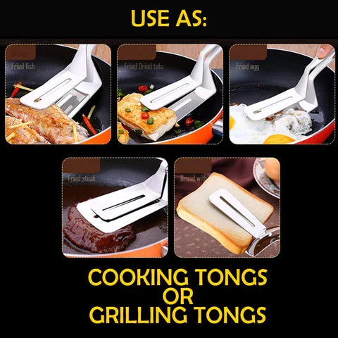 ChefClamp™ - Tongs and spatula in one! [Last day discount]