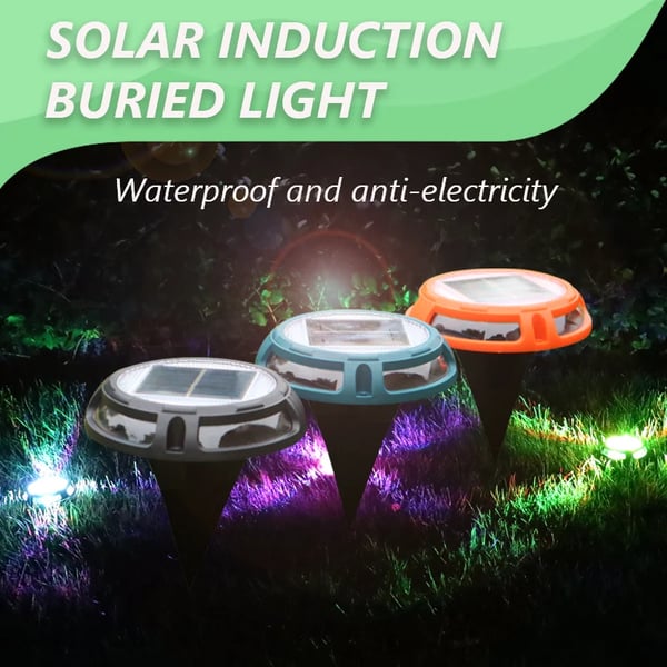 Radiant™ Outdoor Solar Buried Lamp | Set of 3