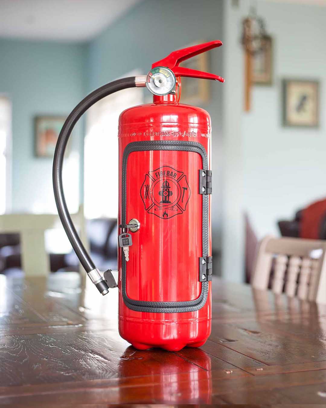 WineExtinguisher™ - Minibar wine fire extinguisher [Last day discount]