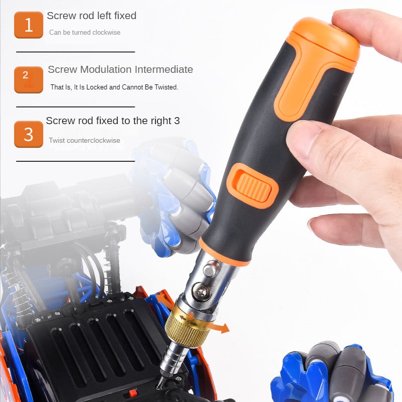 Dyndrive 10-in-1 Multi-Angle Ratchet Screwdriver