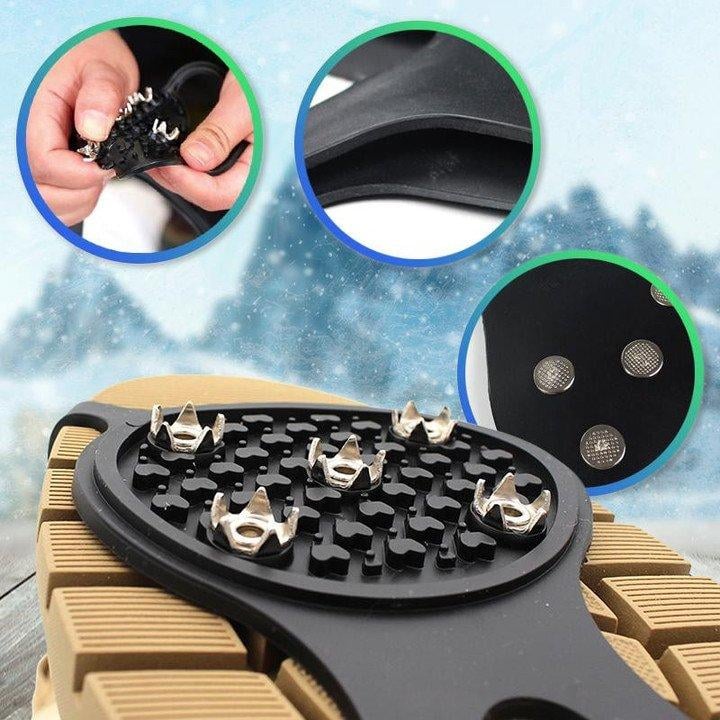 Snowgrip™ - Universal Gripper Spikes Anti-Slip Shoe Grips [Last day discount]