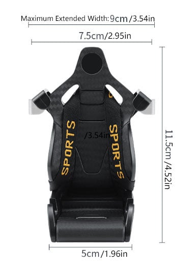 Seatex Racing Seat Phone Holder