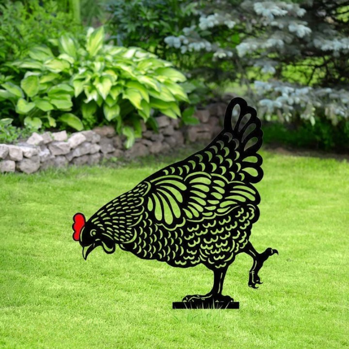 Hennique™ Chicken Garden Decor | Set of 5PCS