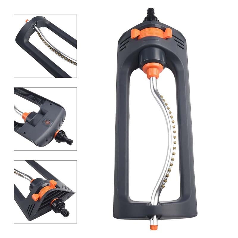 50% OFF | Sproll Easy Install 19-Hole Swing Sprinkler