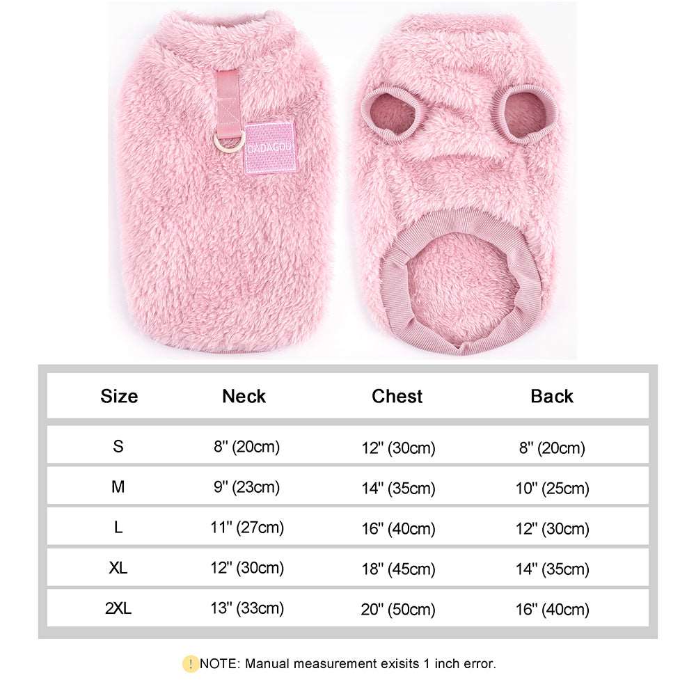 Fleece Pet™ - Elastic jumpsuit with pull ring for puppies and cats [last day discount]