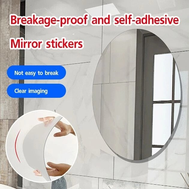 MirrorWall™ - Self-adhesive mirror sticker [Last day discount]