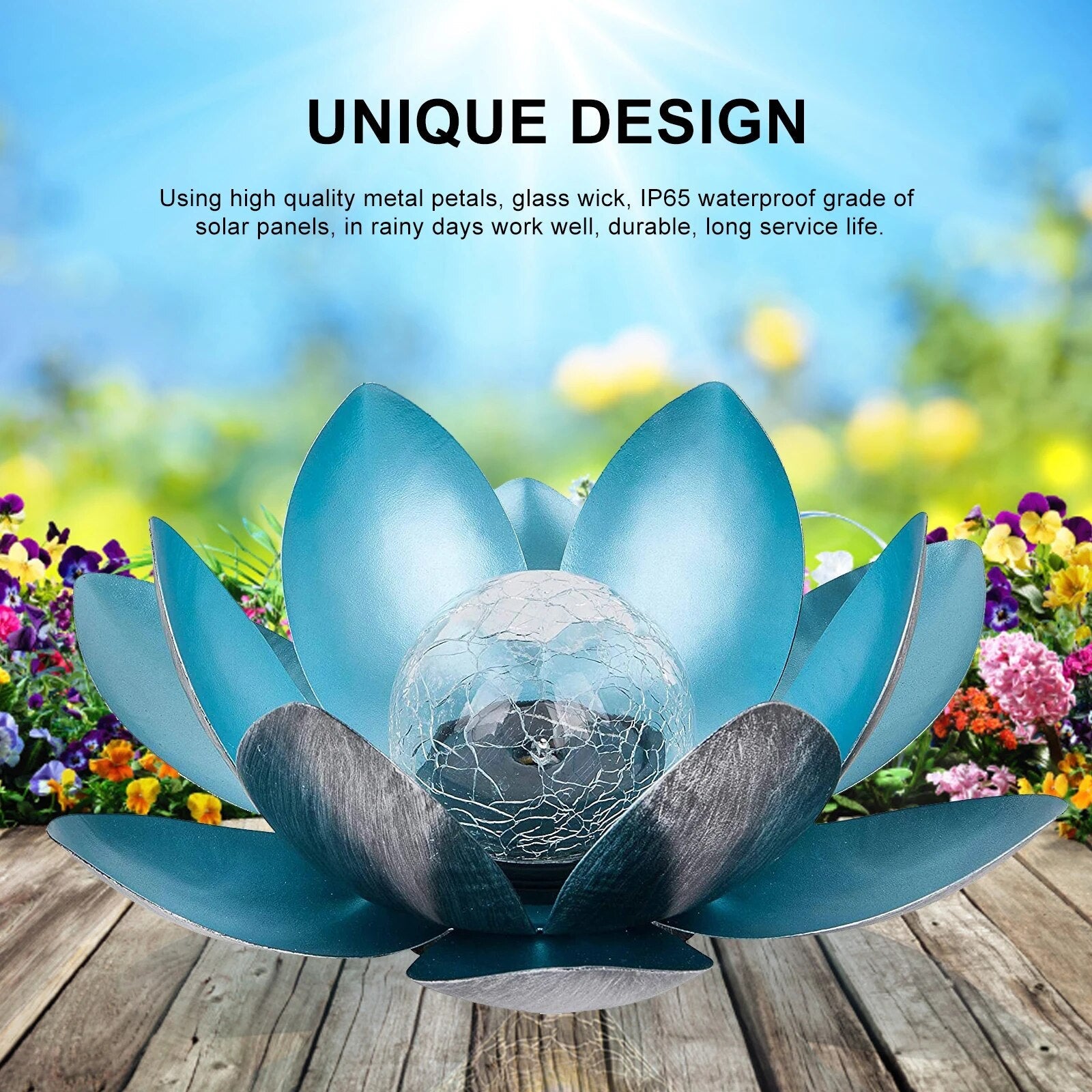 Lotusola™ Solar Powered Lotus Light | BUY 1 GET 1 FREE (2PCS)