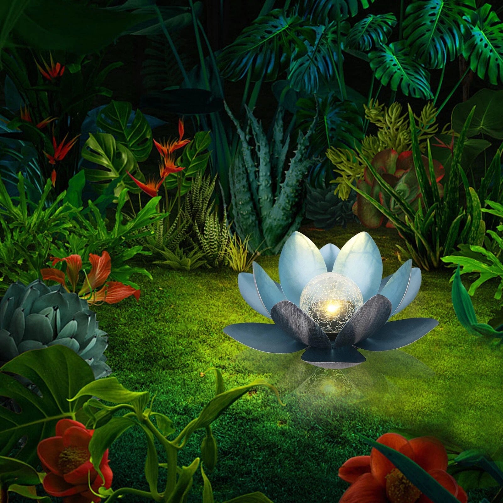 Lotusola™ Solar Powered Lotus Light | BUY 1 GET 1 FREE (2PCS)