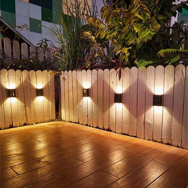 Lithos™ Waterproof Solar Powered Outdoor Wall Light | BUY 1 GET 1 FREE (2PCS)