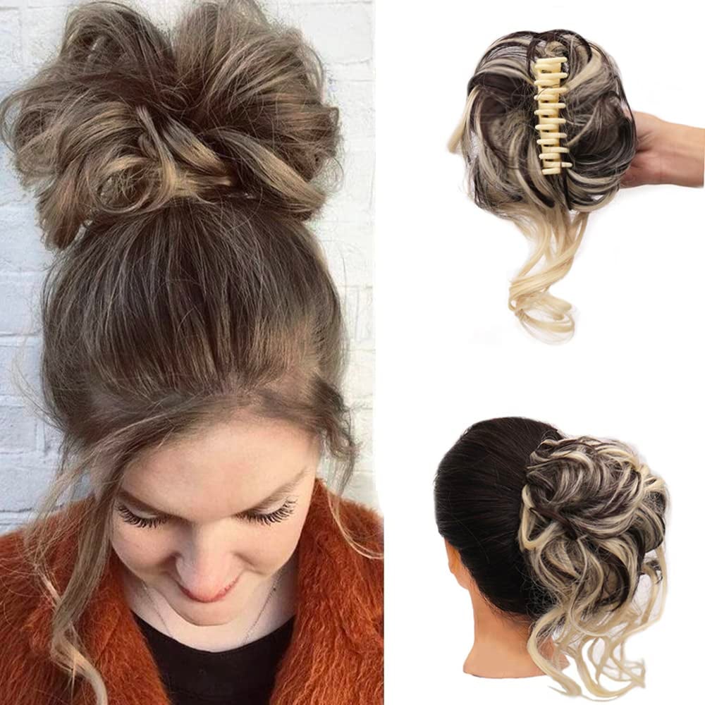 Loopybun | Clip-in Curly Hair Bun Piece