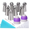 Piperfect Cake Decor Piping Tips Set of 9 PCS