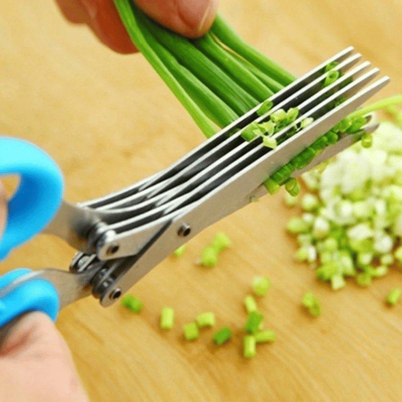 X-Cut™ - 5 blades kitchen salad shears [Last day discount]