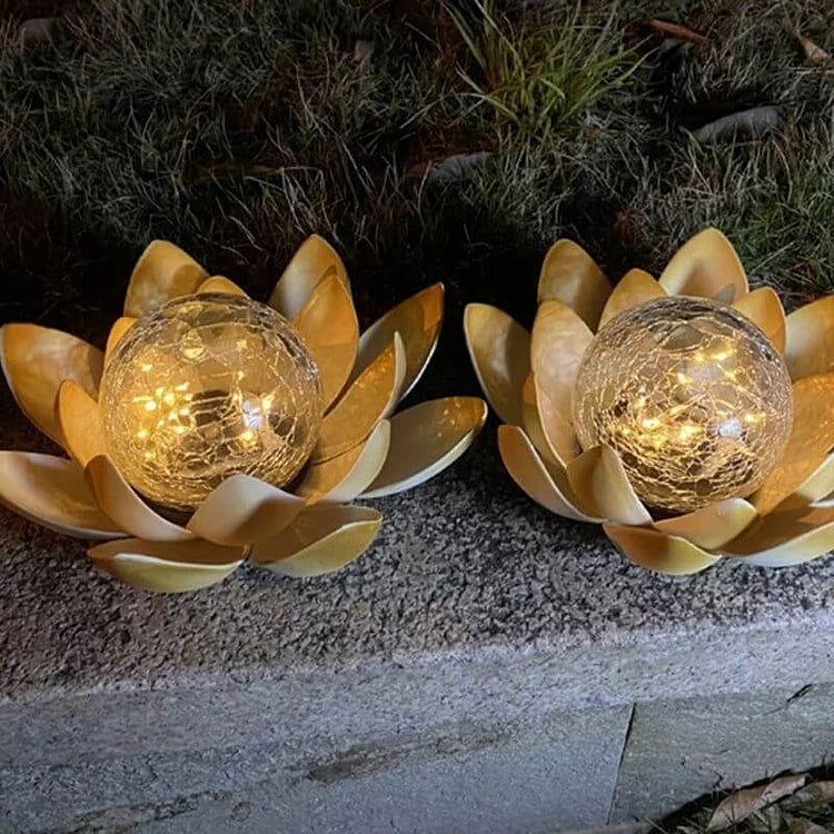 Lotusola™ Solar Powered Lotus Light | BUY 1 GET 1 FREE (2PCS)