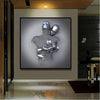 Artizone™ Silver Canvas Paintings