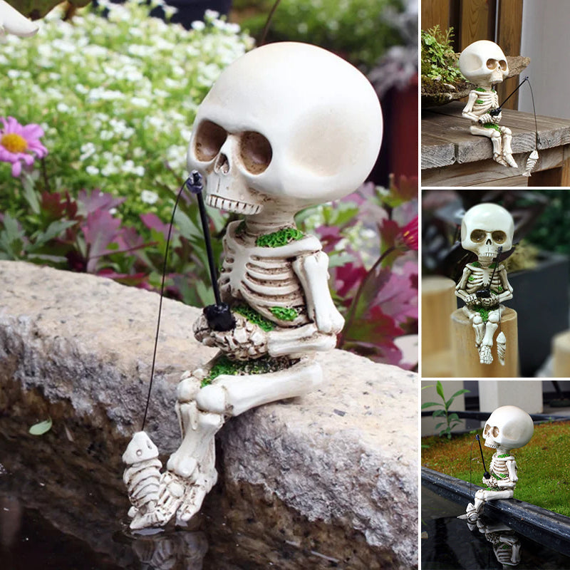 Fishorror™ Fishing Skeleton Halloween Decor | BUY 1 GET 1 FREE